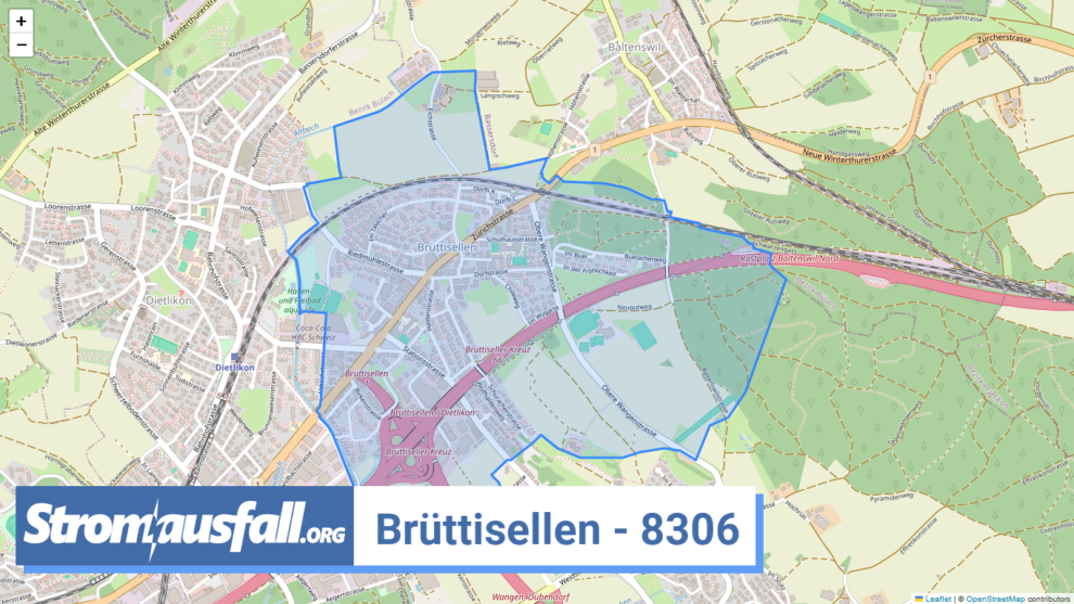 stromausfall ch ortschaft bruettisellen 8306