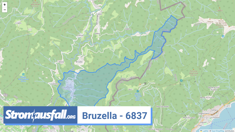 stromausfall ch ortschaft bruzella 6837