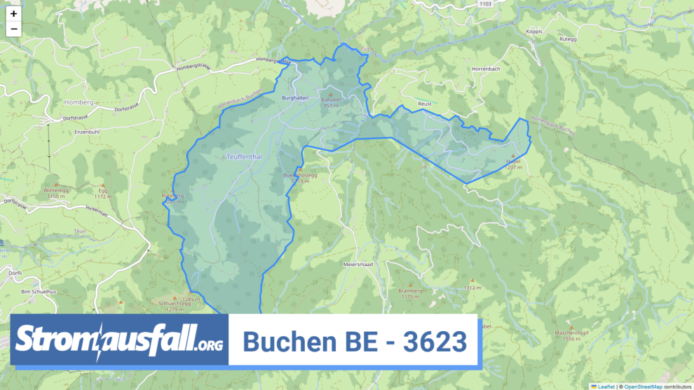 stromausfall ch ortschaft buchen be 3623