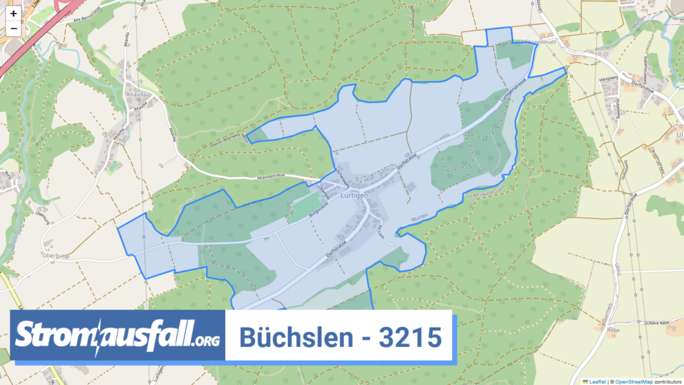 stromausfall ch ortschaft buechslen 3215