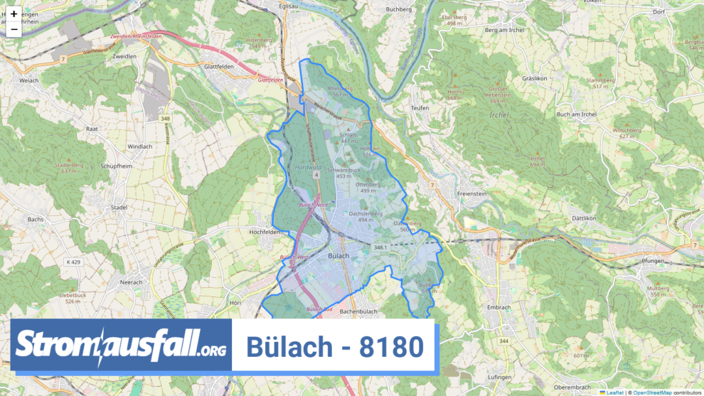 stromausfall ch ortschaft buelach 8180