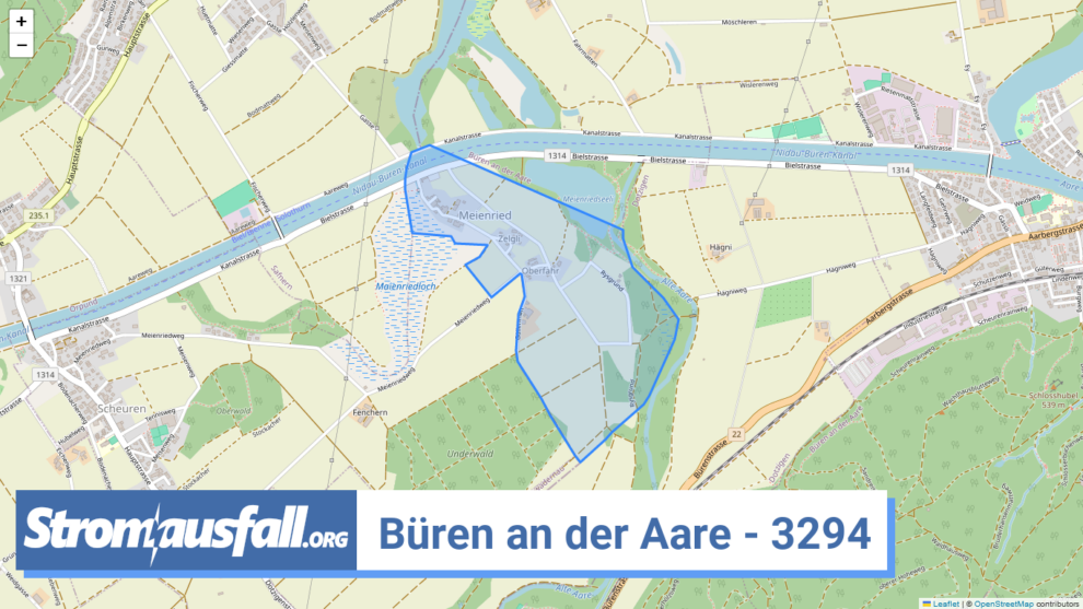 stromausfall ch ortschaft bueren an der aare 3294