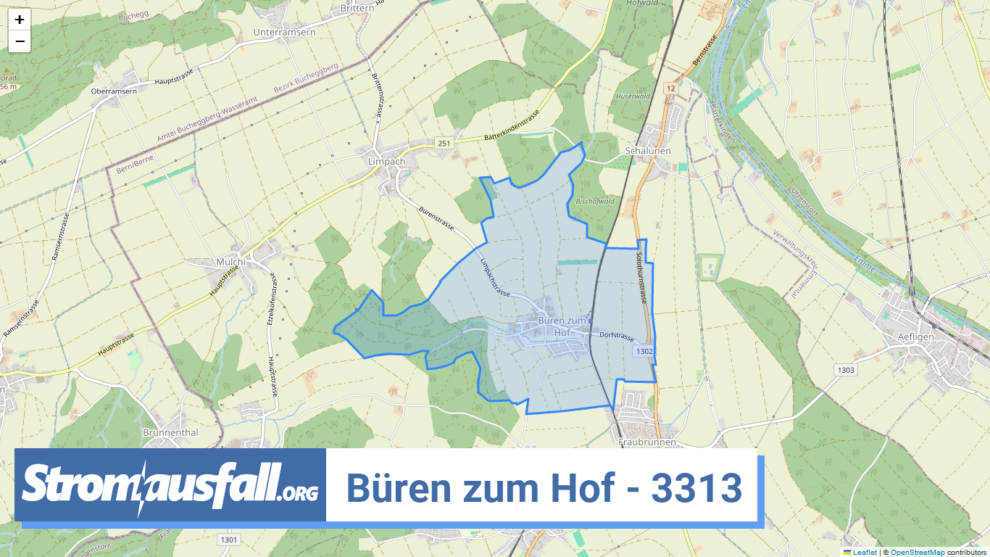 stromausfall ch ortschaft bueren zum hof 3313