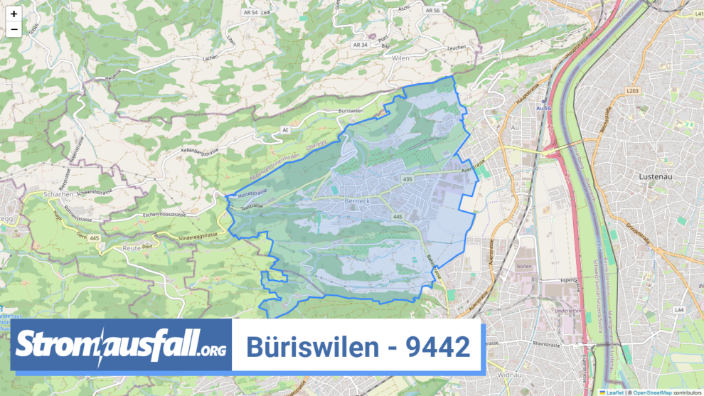 stromausfall ch ortschaft bueriswilen 9442