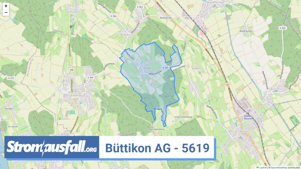 stromausfall ch ortschaft buettikon ag 5619