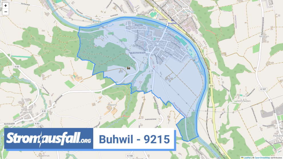 stromausfall ch ortschaft buhwil 9215