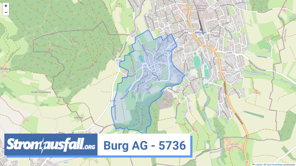 stromausfall ch ortschaft burg ag 5736