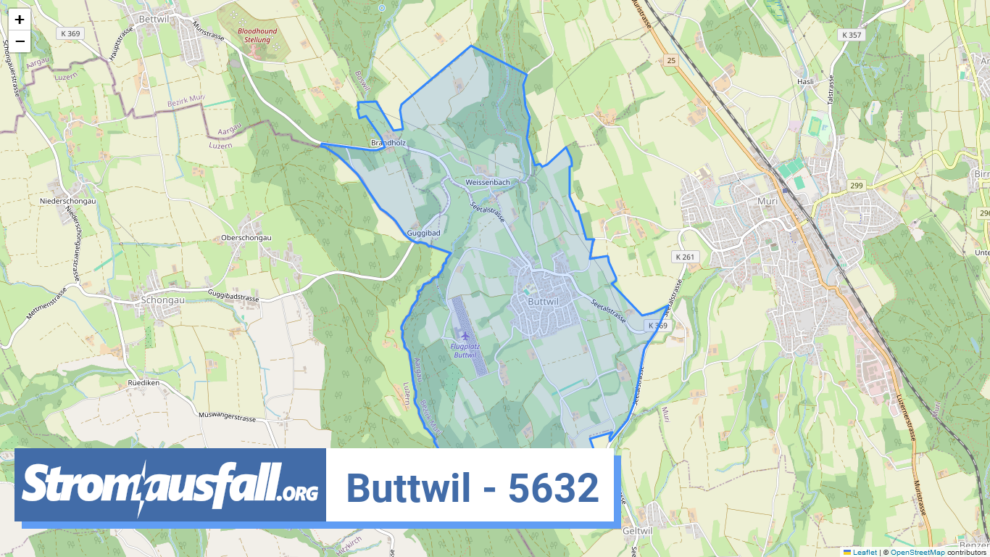 stromausfall ch ortschaft buttwil 5632