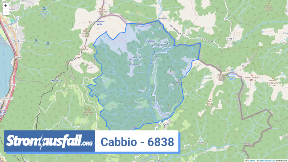 stromausfall ch ortschaft cabbio 6838
