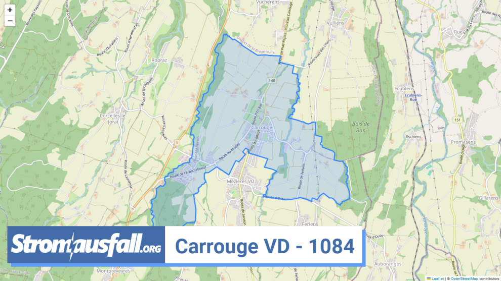 stromausfall ch ortschaft carrouge vd 1084