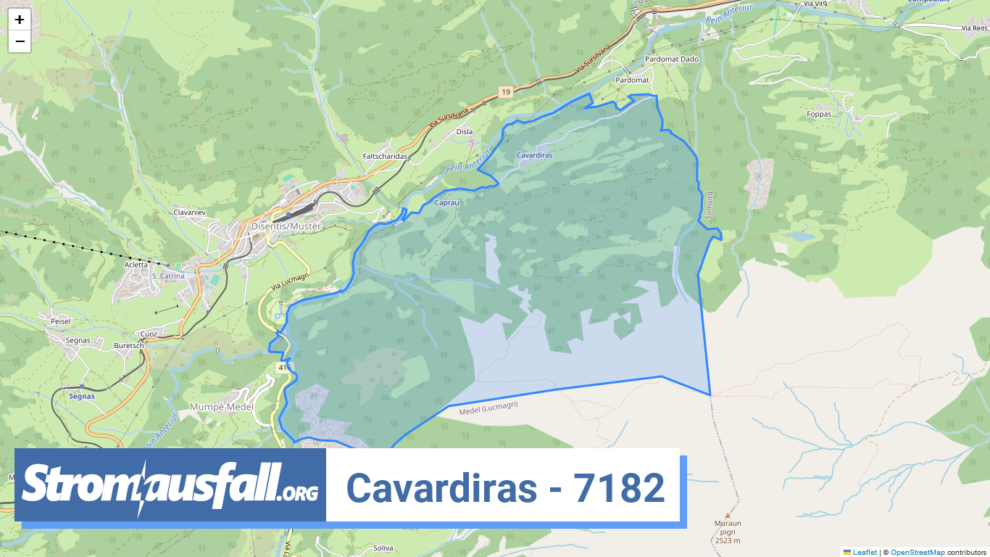 stromausfall ch ortschaft cavardiras 7182