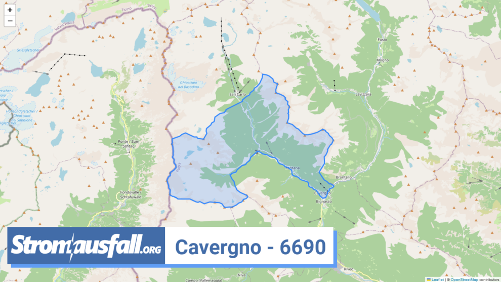 stromausfall ch ortschaft cavergno 6690