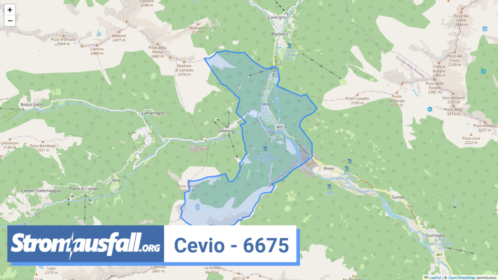 stromausfall ch ortschaft cevio 6675