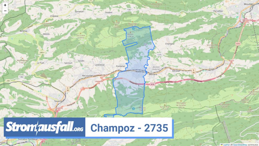 stromausfall ch ortschaft champoz 2735