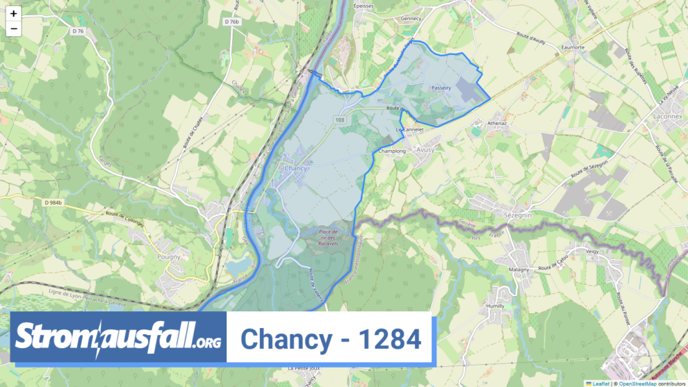 stromausfall ch ortschaft chancy 1284