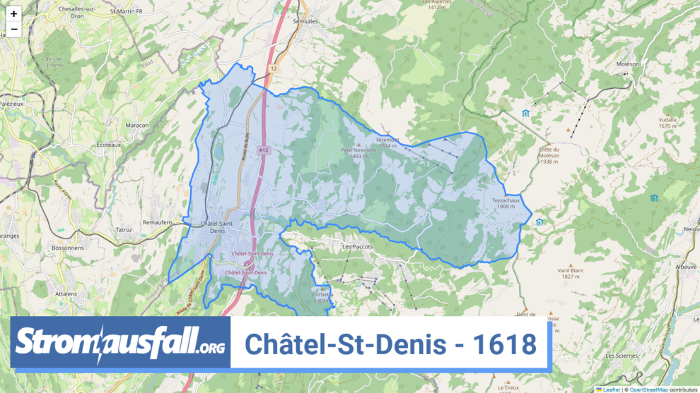 stromausfall ch ortschaft chatel st denis 1618