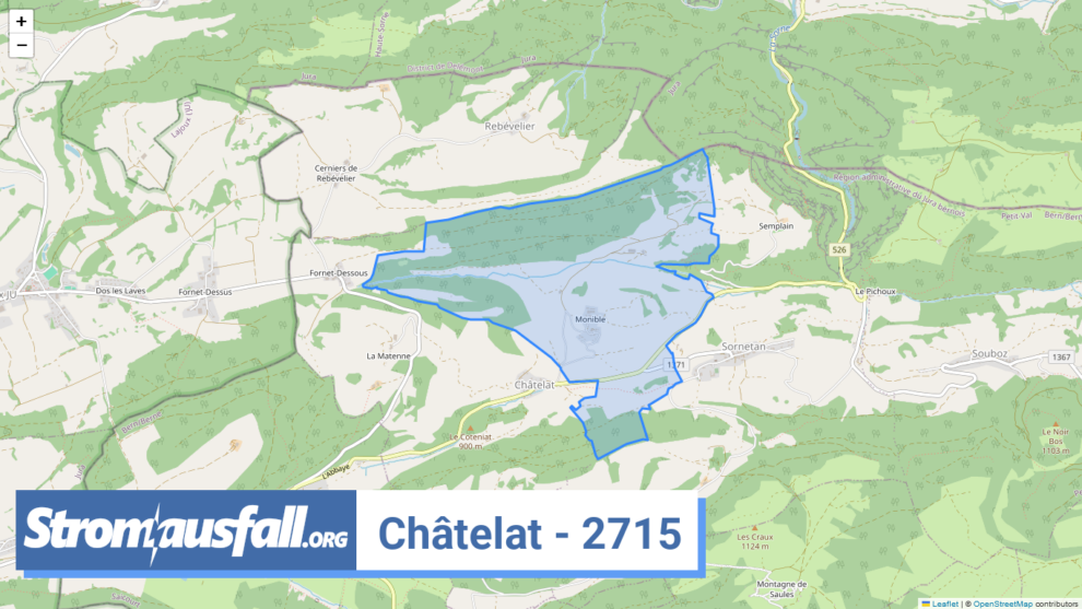 stromausfall ch ortschaft chatelat 2715