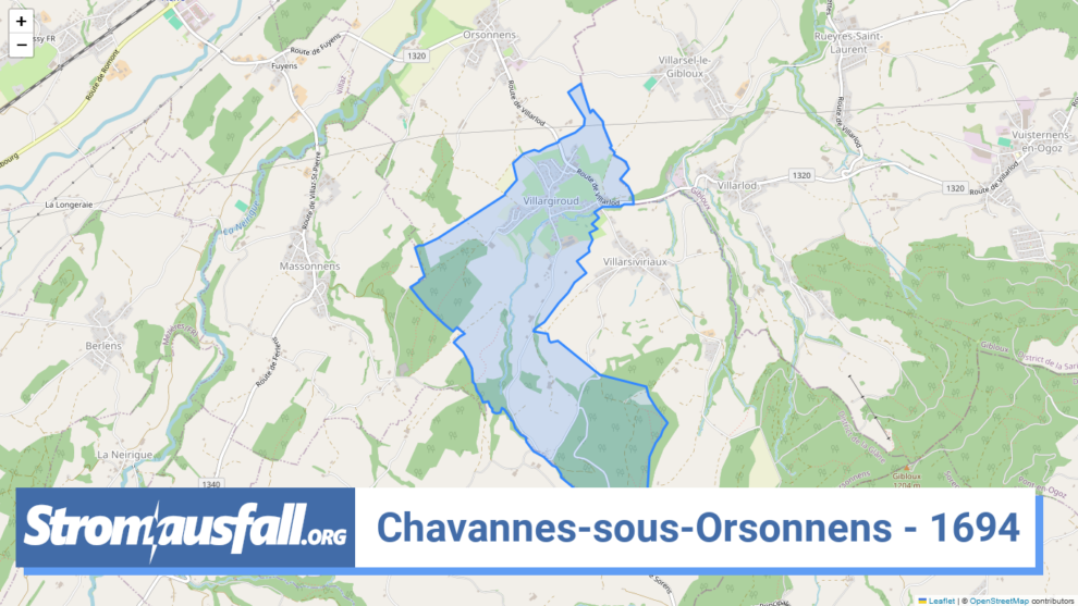 stromausfall ch ortschaft chavannes sous orsonnens 1694