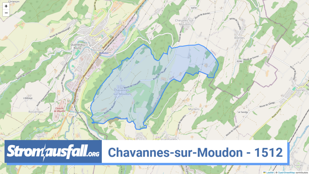 stromausfall ch ortschaft chavannes sur moudon 1512