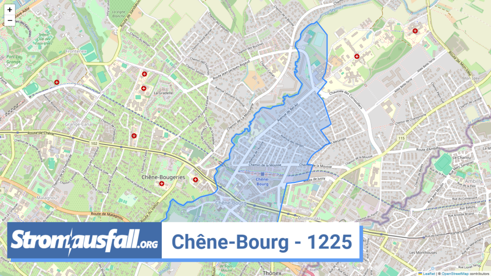 stromausfall ch ortschaft chene bourg 1225