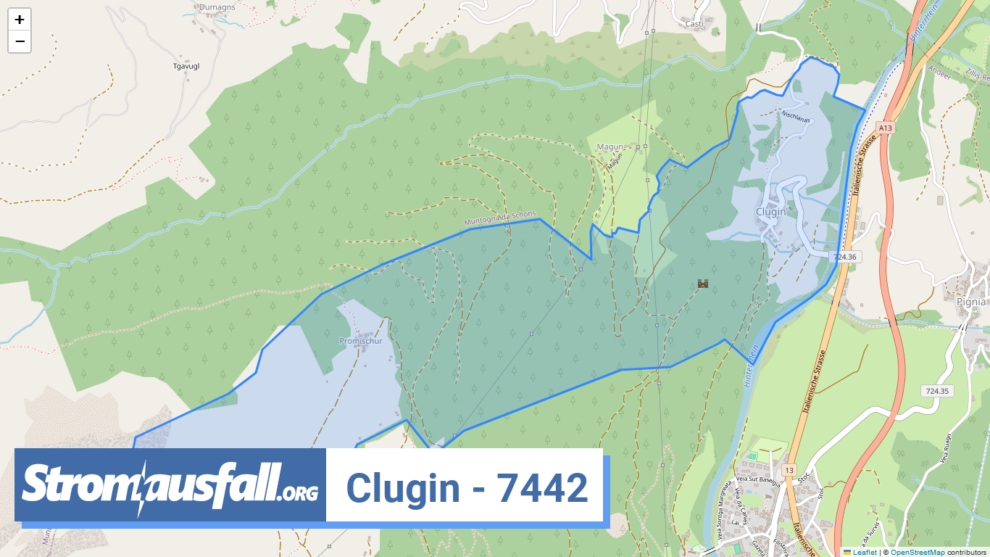 stromausfall ch ortschaft clugin 7442