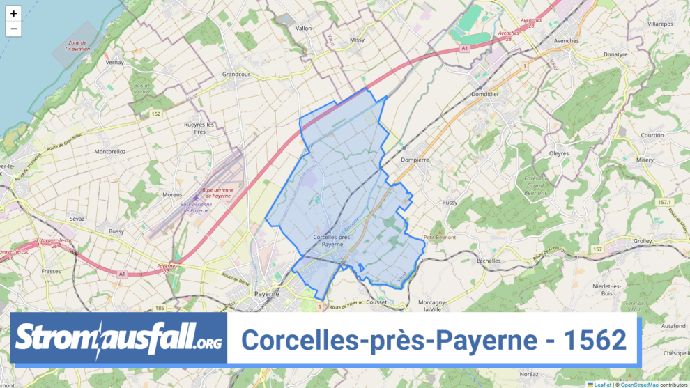 stromausfall ch ortschaft corcelles pres payerne 1562