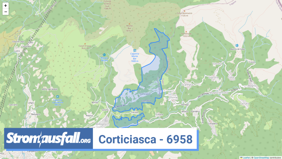 stromausfall ch ortschaft corticiasca 6958