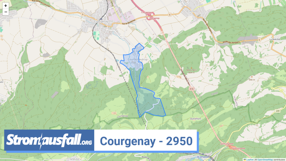 stromausfall ch ortschaft courgenay 2950