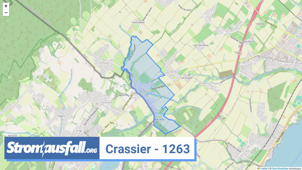 stromausfall ch ortschaft crassier 1263