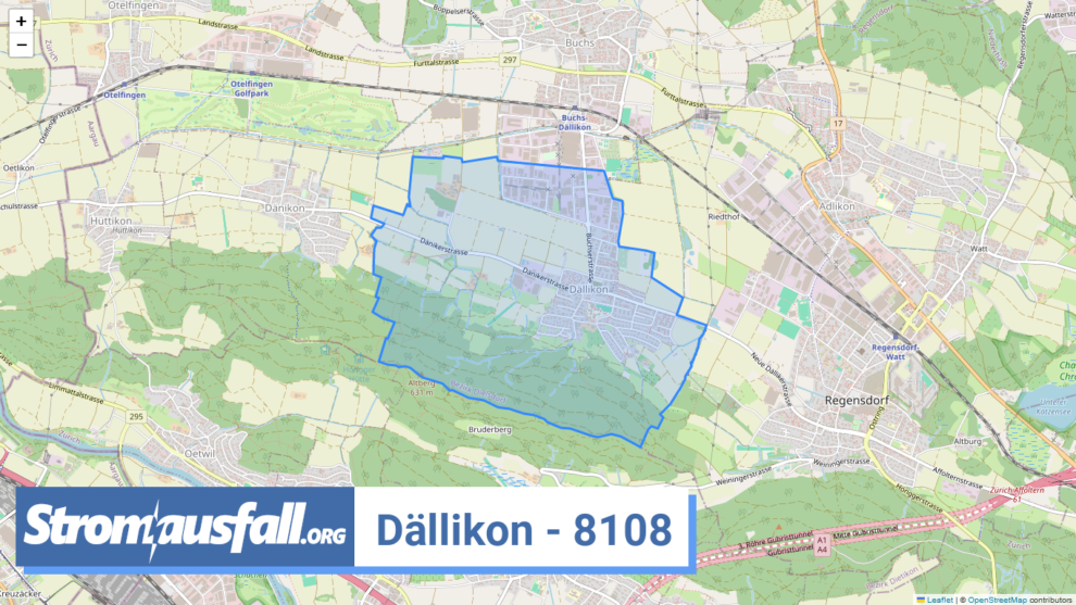 stromausfall ch ortschaft daellikon 8108