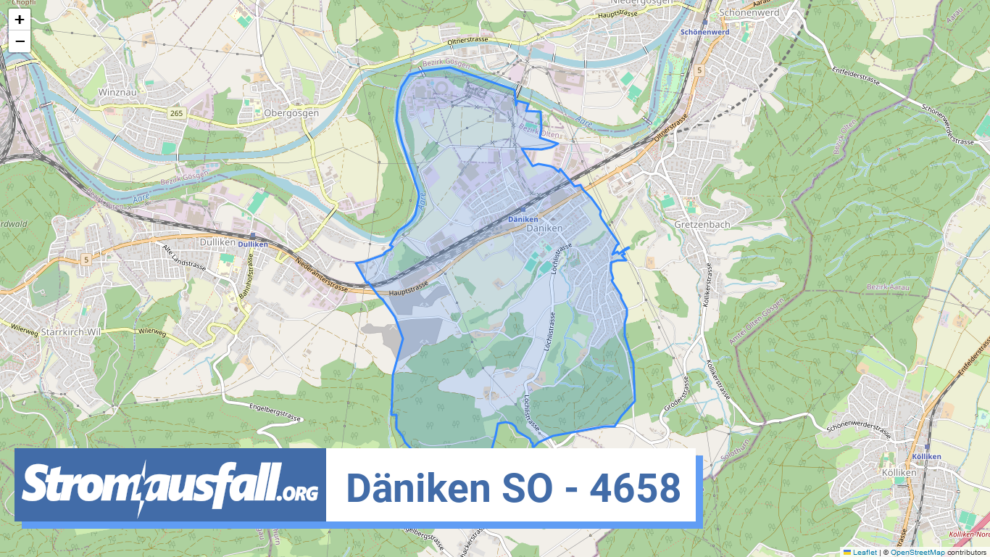 stromausfall ch ortschaft daeniken so 4658