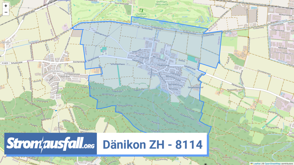 stromausfall ch ortschaft daenikon zh 8114