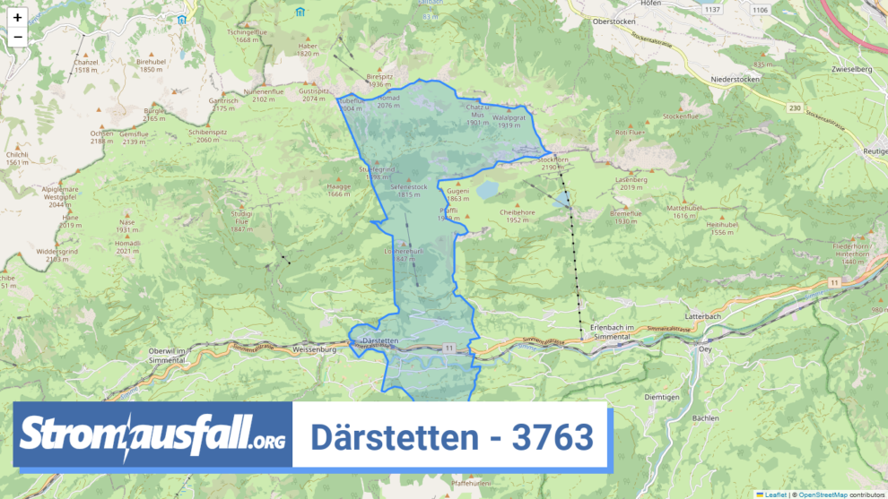 stromausfall ch ortschaft daerstetten 3763