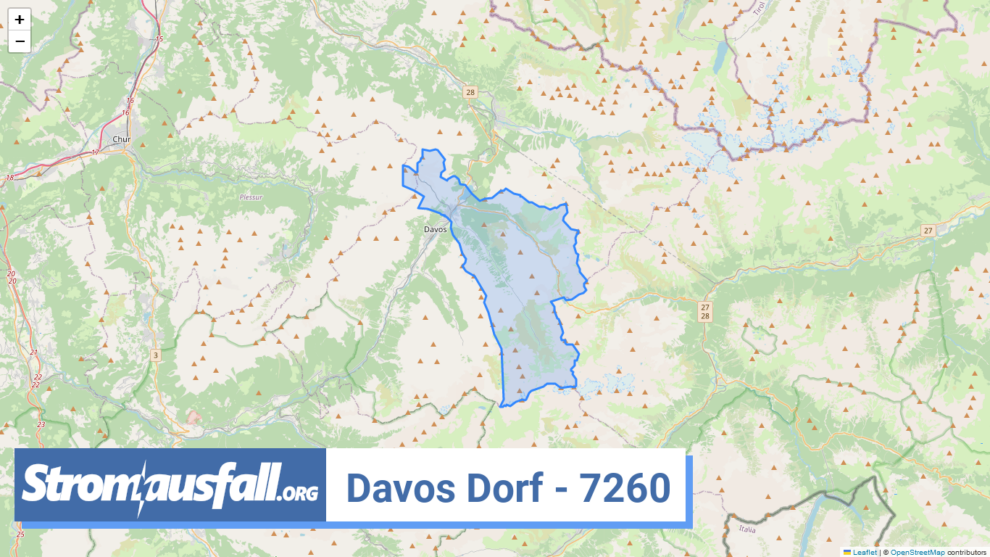 stromausfall ch ortschaft davos dorf 7260