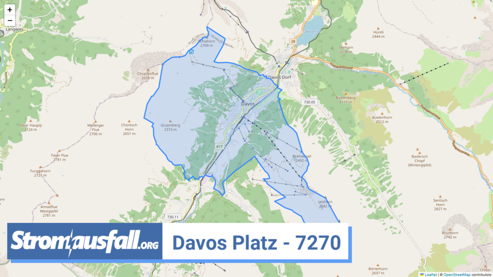 stromausfall ch ortschaft davos platz 7270