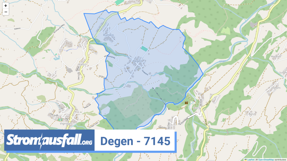 stromausfall ch ortschaft degen 7145