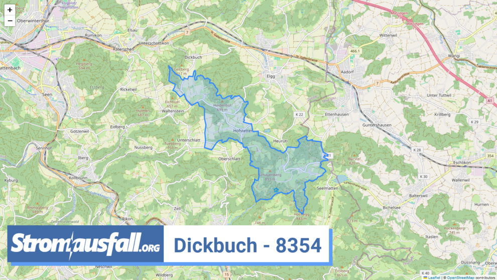 stromausfall ch ortschaft dickbuch 8354