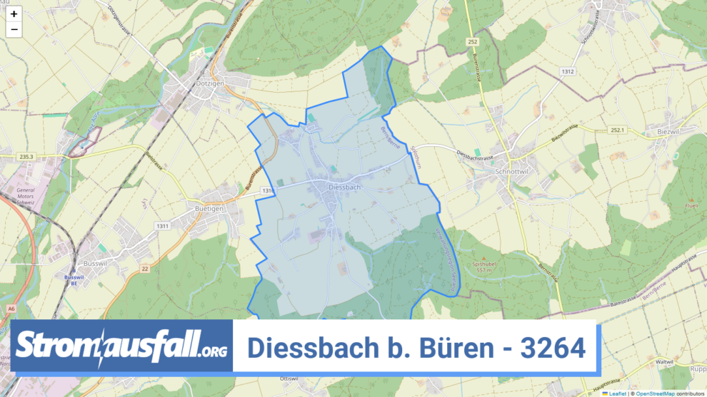 stromausfall ch ortschaft diessbach b. bueren 3264