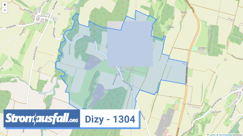 stromausfall ch ortschaft dizy 1304