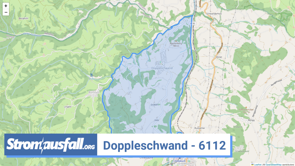 stromausfall ch ortschaft doppleschwand 6112