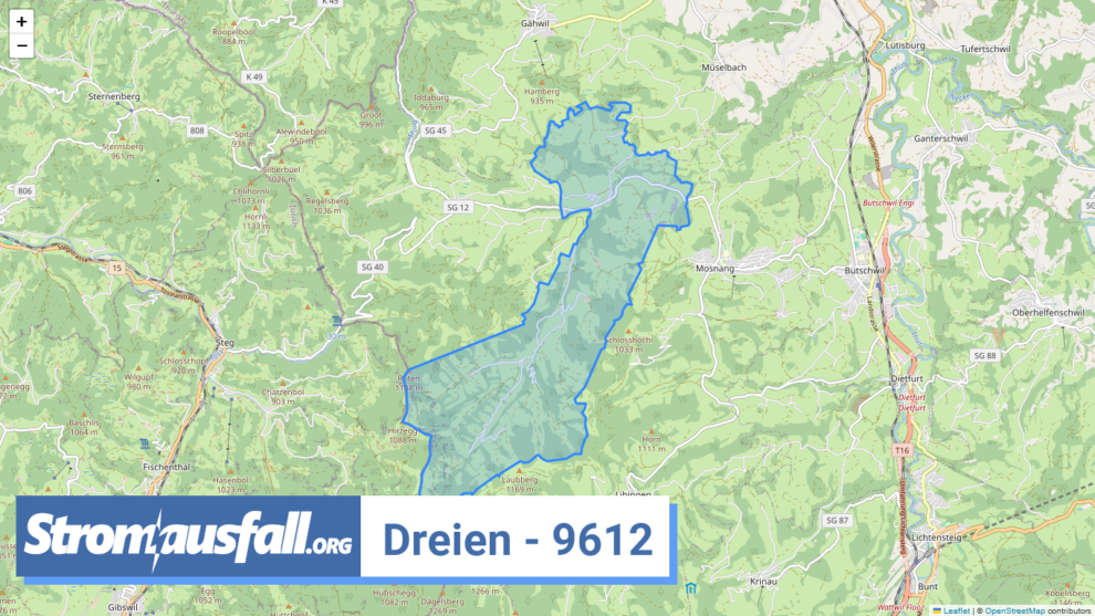 stromausfall ch ortschaft dreien 9612