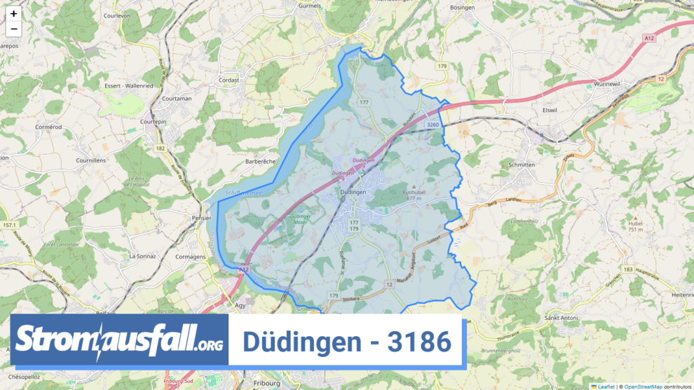 stromausfall ch ortschaft duedingen 3186