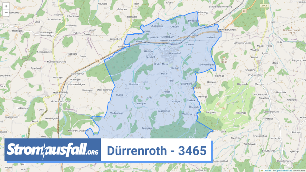 stromausfall ch ortschaft duerrenroth 3465