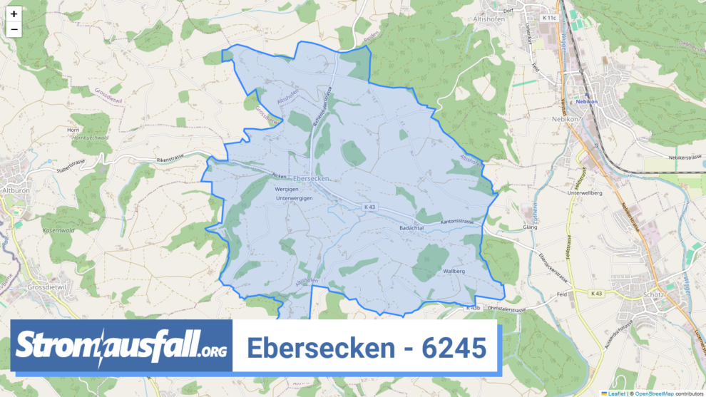 stromausfall ch ortschaft ebersecken 6245