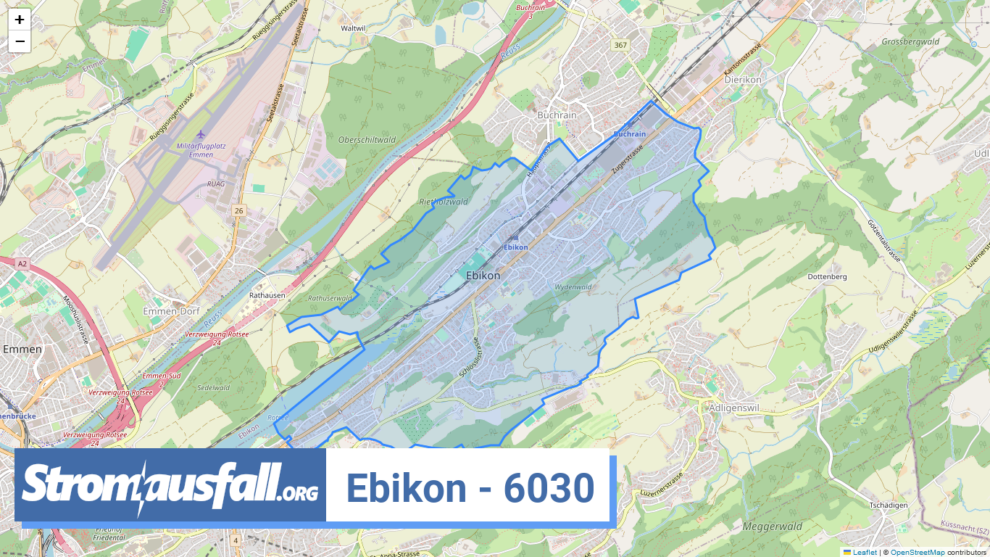 stromausfall ch ortschaft ebikon 6030