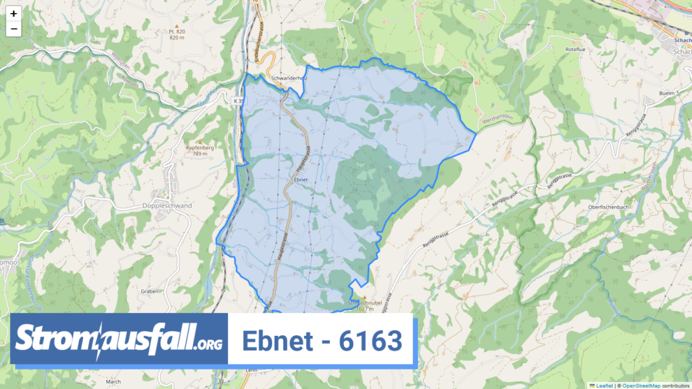 stromausfall ch ortschaft ebnet 6163