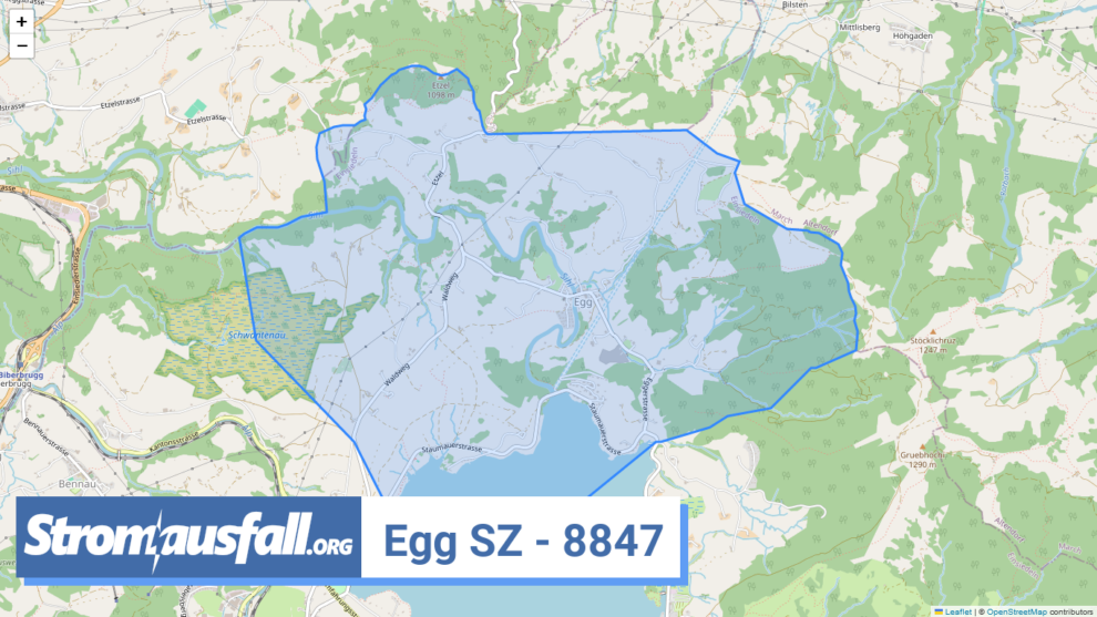 stromausfall ch ortschaft egg sz 8847