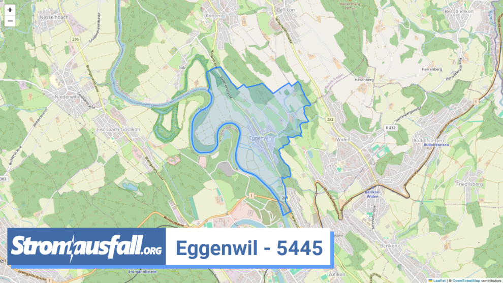 stromausfall ch ortschaft eggenwil 5445