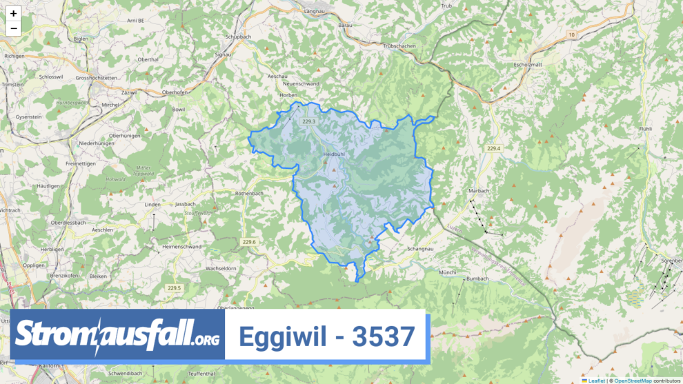 stromausfall ch ortschaft eggiwil 3537