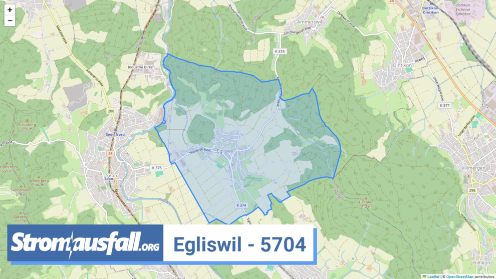 stromausfall ch ortschaft egliswil 5704